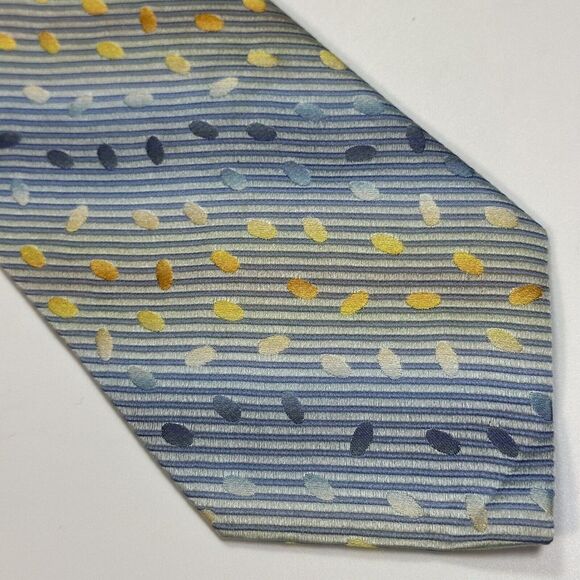 VITALIANO PANCALDI Men's 100% Silk Necktie ITALY Abstract Colorful MultiColor - Picture 2 of 10